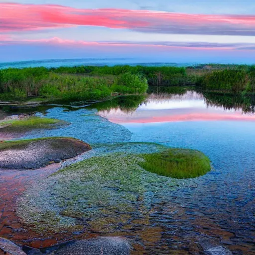 Image similar to if apple designed country, rhode island johnson pond