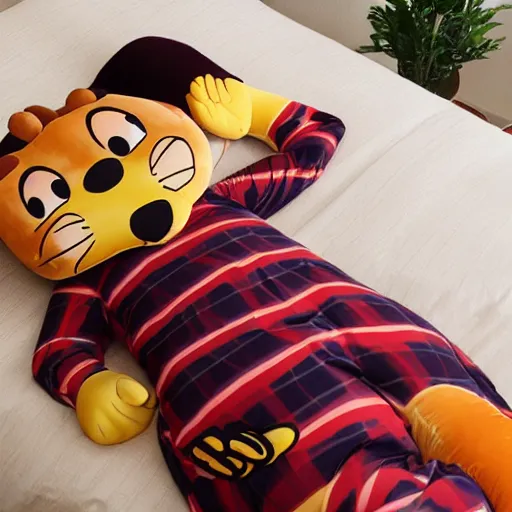 Garfield body clearance pillow