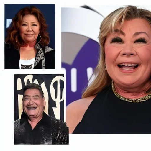 Image similar to Roseanne as Thanos