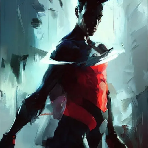 Image similar to terry mcginnis, brush strokes, oil painting, greg rutkowski