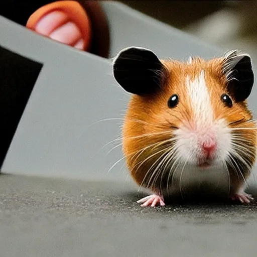 the most special hamster of all, Stable Diffusion