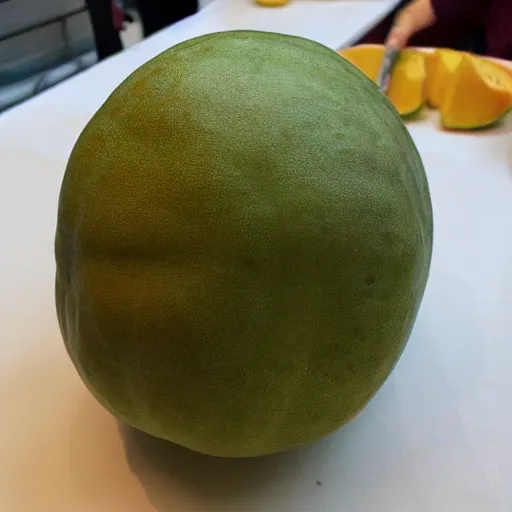 Image similar to chris evans as a cantaloupe