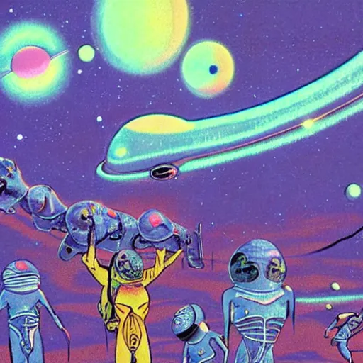 Image similar to spacehip in FANTASTIC PLANET La planète sauvage animation by René Laloux