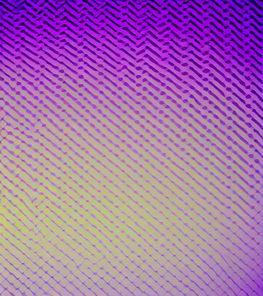 Prompt: purple to yellow gradient in geometric pattern wallpaper abstract octane render