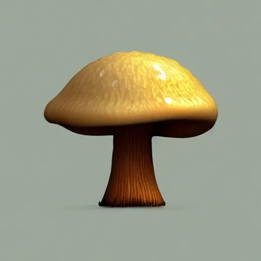 Image similar to a mushroom smiling, photorealistic