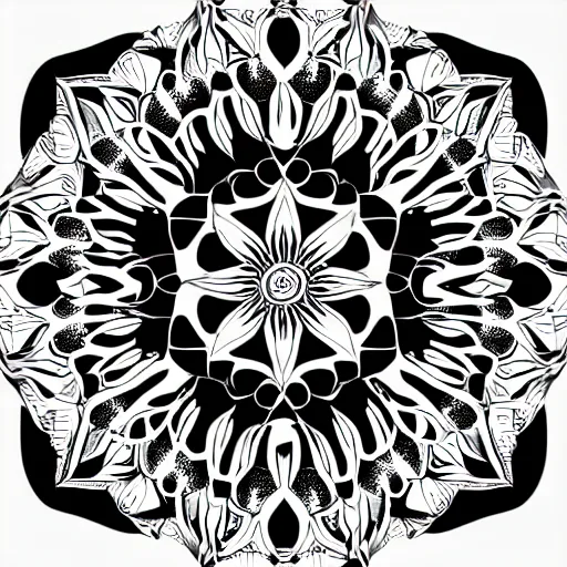 Image similar to mandala, vector art, detailed