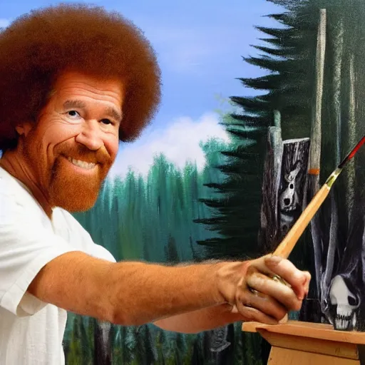 Bob Ross & Amputees, but not an amputated Bob Ross – Oh Honestly, Erin