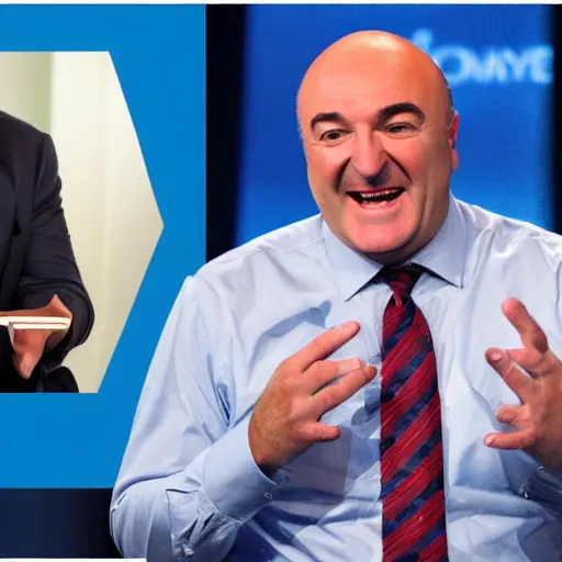 Image similar to Kevin O'leary answering cookie monster question