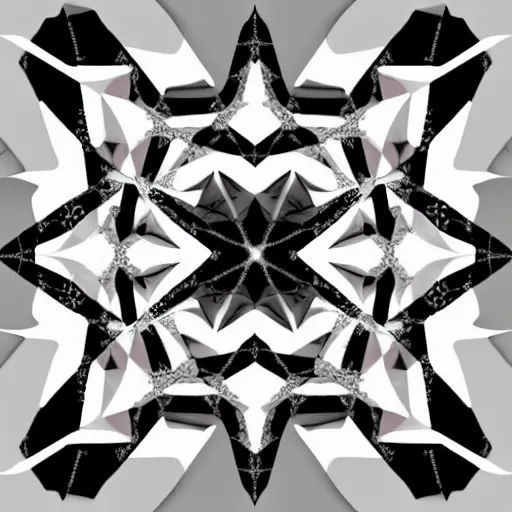 Image similar to low poly fractal