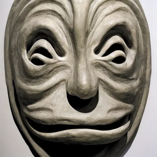 Image similar to monster mask by louise bourgeois