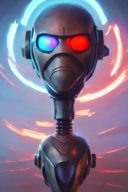 Image similar to epic mask helmet robot ninja portrait stylized as fornite style game design fanart by concept artist gervasio canda, behance hd by jesper ejsing, by rhads, makoto shinkai and lois van baarle, ilya kuvshinov, rossdraws global illumination radiating a glowing aura global illumination ray tracing hdr render in unreal engine 5