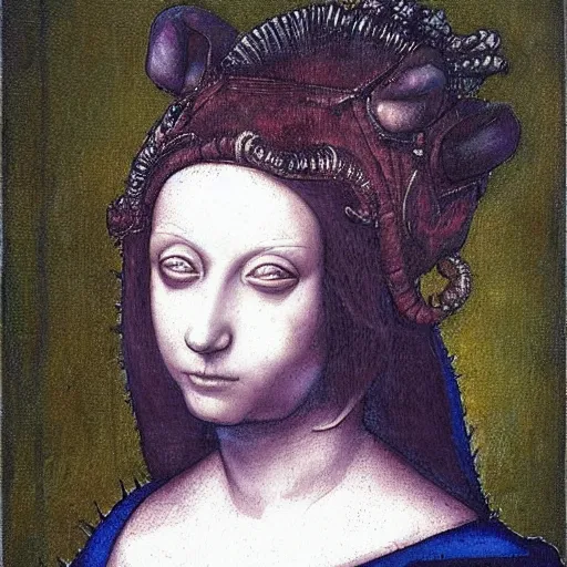 Prompt: Rat queen in the style of Leonardo Da Vinci