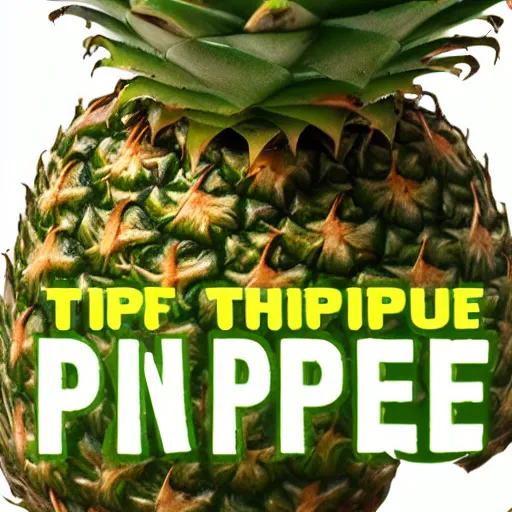 Image similar to text that says Pineapple