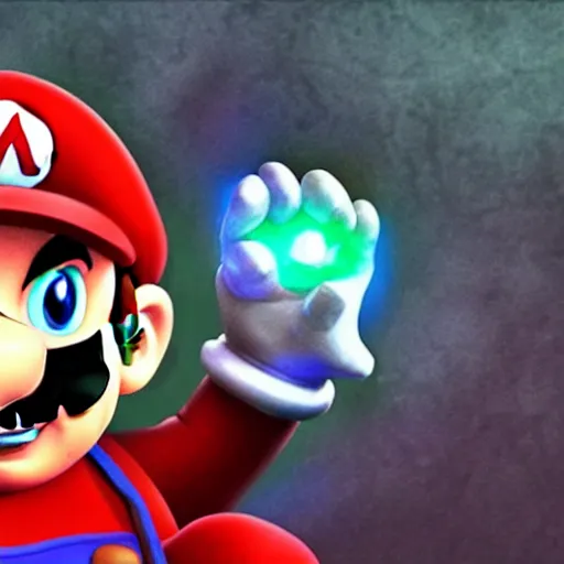 Prompt: mario as a league of legends character