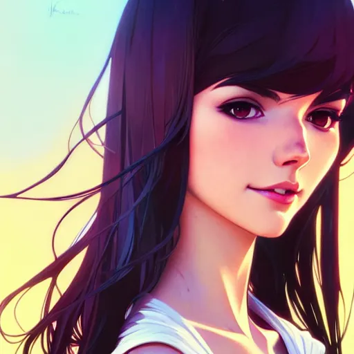 Image similar to a beautiful victoria justice, art by ilya kuvshinov and lois van baarle and alphonse mucha and ross tran and range murata and artgerm, digital art, highly detailed, intricate, sharp focus, trending on artstation hq, deviantart, pinterest, unreal engine 5, 4 k uhd image