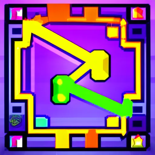 Prompt: geometry dash level