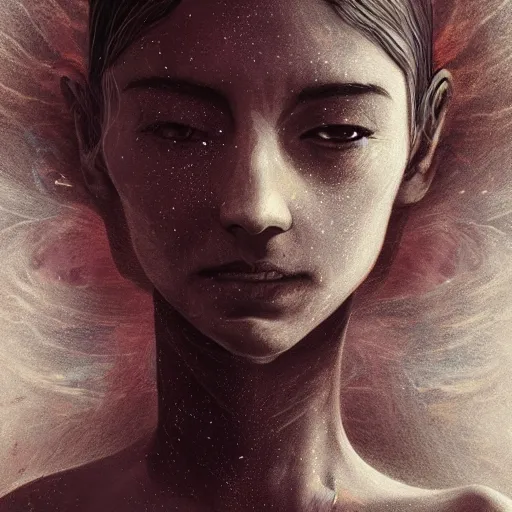 Prompt: All that exists is all that exists, And all that, exists is only one essence, Inside it lies the whole essence, And outside it is only its continuation, artwork, highly detailed, smooth, photoreal, sharp focus, illustration, beautiful, geometric, dmt trending on artstation, cinematic, artwork by WLOP