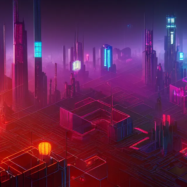 Prompt: 3 d render of, in the distance a cyberpunk blockchain city is seen, blockchain, symmetry, painted, intricate, volumetric lighting, beautiful, rich deep colors masterpiece, sharp focus, ultra detailed, in the style of dan mumford and marc simonetti