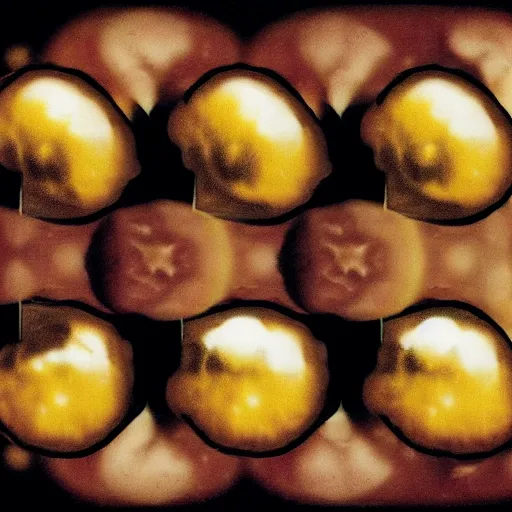 Image similar to hyperrealism food photography of pierogi multiverse universe galaxy, by Andy Warhol