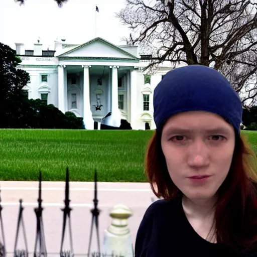 Image similar to Gzuz in front of the White House