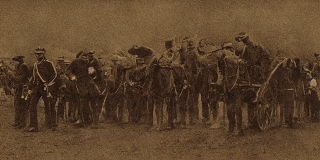 Image similar to the american was of canadian annexation 1 8 9 3 sepia tone photograph