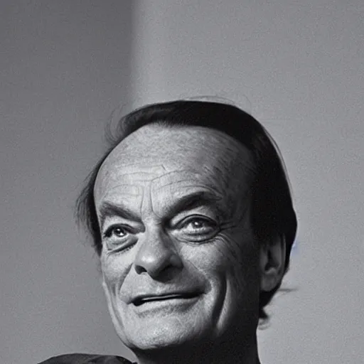 Image similar to richard feynman