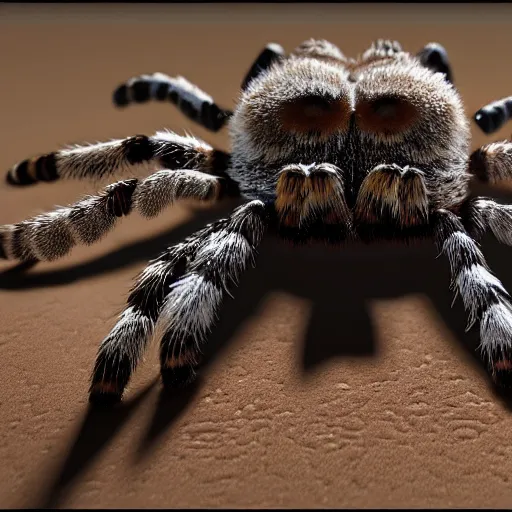 Prompt: a japanese tarantula, unreal engine 5