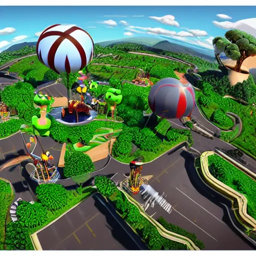 Image similar to bloons tower defense monkey 3 d ray tracing render, intricate, 8 k