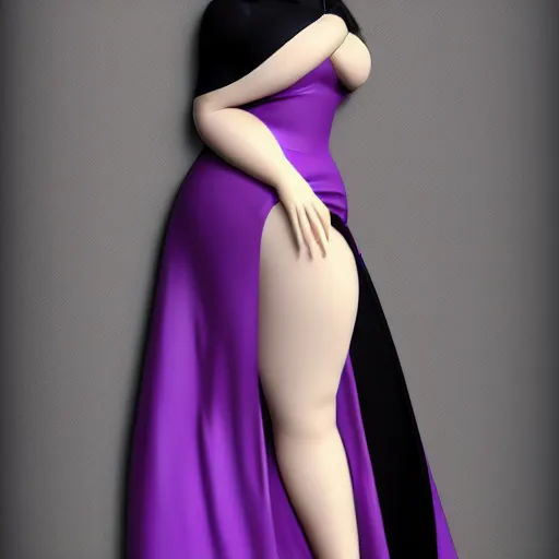 Prompt: curvy feminine hot goth cutie with sublime modest elegant patterned violet-black snakeskin leather neck-high gown, cgsociety, photorealistic, comfy ambience, idealistic, 16k, smooth, sharp focus, trending on ArtStation, volumetric lighting, fully clothed, worksafe