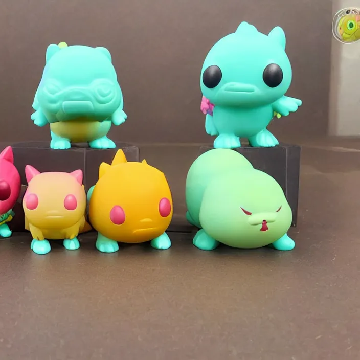 Image similar to Slime rancher, a funko pop of Slime rancher, figurine, detailed product photo