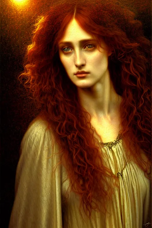 Image similar to gentle muse - priestess of the pre - raphaelites, complex, highly detailed, art station, illustration, jurgens, rutkovsky, bugro, volumetric dynamic lighting, highly detailed, cinematic lighting