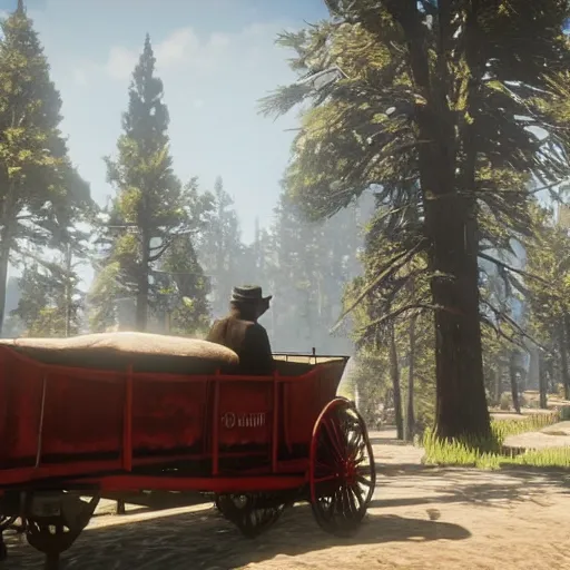 Image similar to a toilet in red dead redemption 2