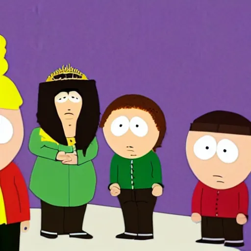 Prompt: Mozart in South Park