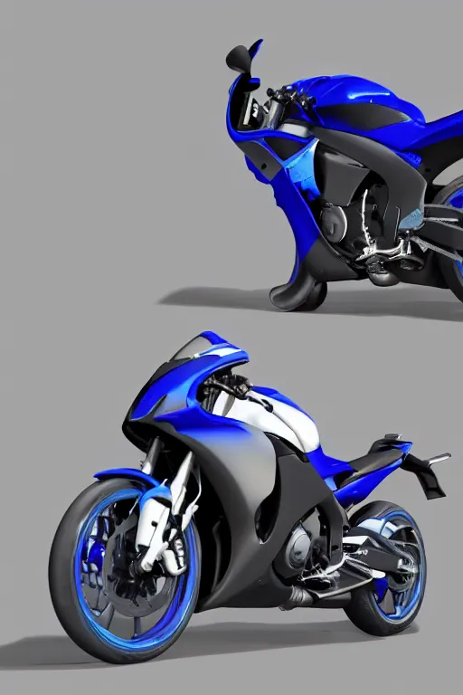 Prompt: a Crow riding a blue Yamaha R1, hyperrealistic, concept art, octane render, unreal engine 5, trending on DeviantArt, highly detailed, high quality, 8K, soft lighting, cute, natural lighting, realistic face, trending on Artstation, elegant clothes, profile picture, path traced, house background