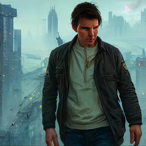 Prompt: highly detailed portrait, tom cruise, in gta v, stephen bliss, unreal engine, fantasy art by greg rutkowski, loish, rhads, ferdinand knab, makoto shinkai and lois van baarle, ilya kuvshinov, rossdraws, tom bagshaw, global illumination, radiant light, detailed and intricate environment