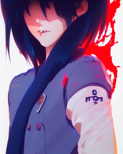 Image similar to fireman | | very very anime!!!, fine - face, audrey plaza, realistic shaded perfect face, fine details. anime. realistic shaded lighting poster by ilya kuvshinov katsuhiro otomo ghost - in - the - shell, magali villeneuve, artgerm, jeremy lipkin and michael garmash and rob rey