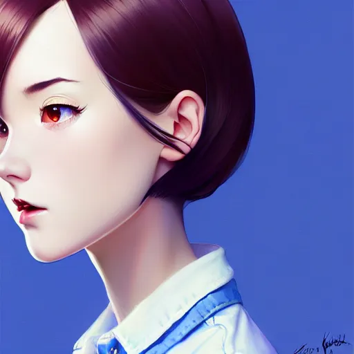 Prompt: a beautiful slim dainty singer girl hurts you, art by ilya kuvshinov and lois van baarle and ross tran and range murata and artgerm and andy warhol, norman rockwell, digital art, highly detailed, profile picture, intricate, sharp focus, mystical trending on artstation hq, deviantart, pinterest, unreal engine 5, 4 k uhd image