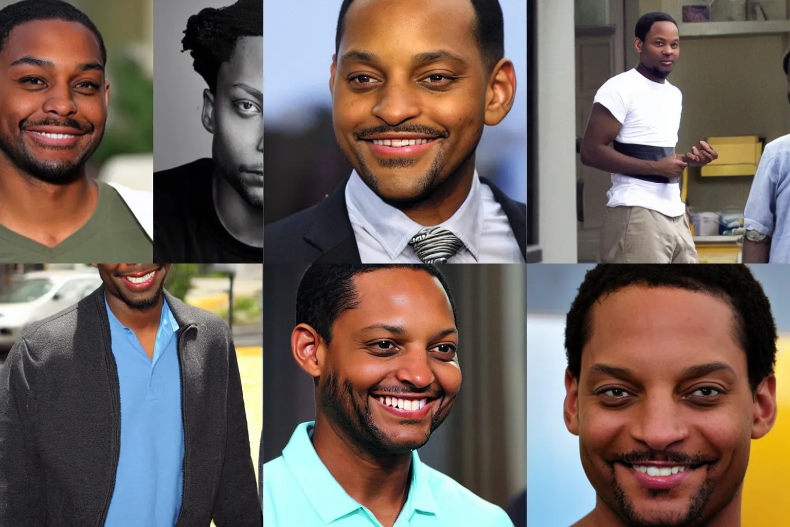 Prompt: a black man that looks an awful lot like Tobey Maguire