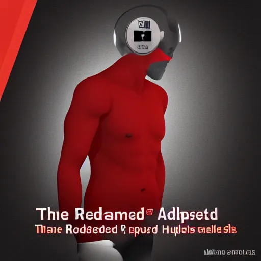 Image similar to the most advanced red human