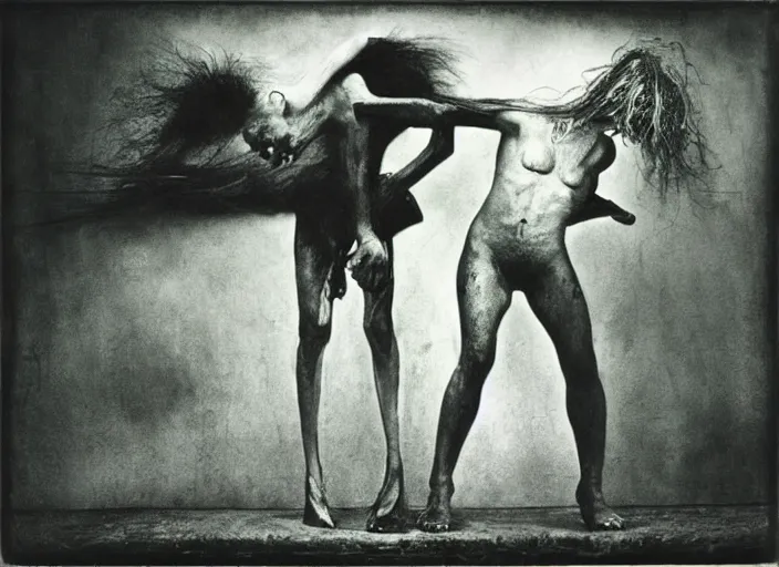 Image similar to photograph by jan saudek