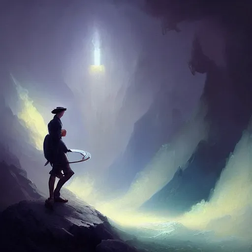 Image similar to poland guy drinking beer made by ivan aivazovsky, peter mohrbacher, greg rutkowski volumetric light effect broad light oil painting painting fantasy art style sci - fi art style realism premium prints available artwork unreal engine