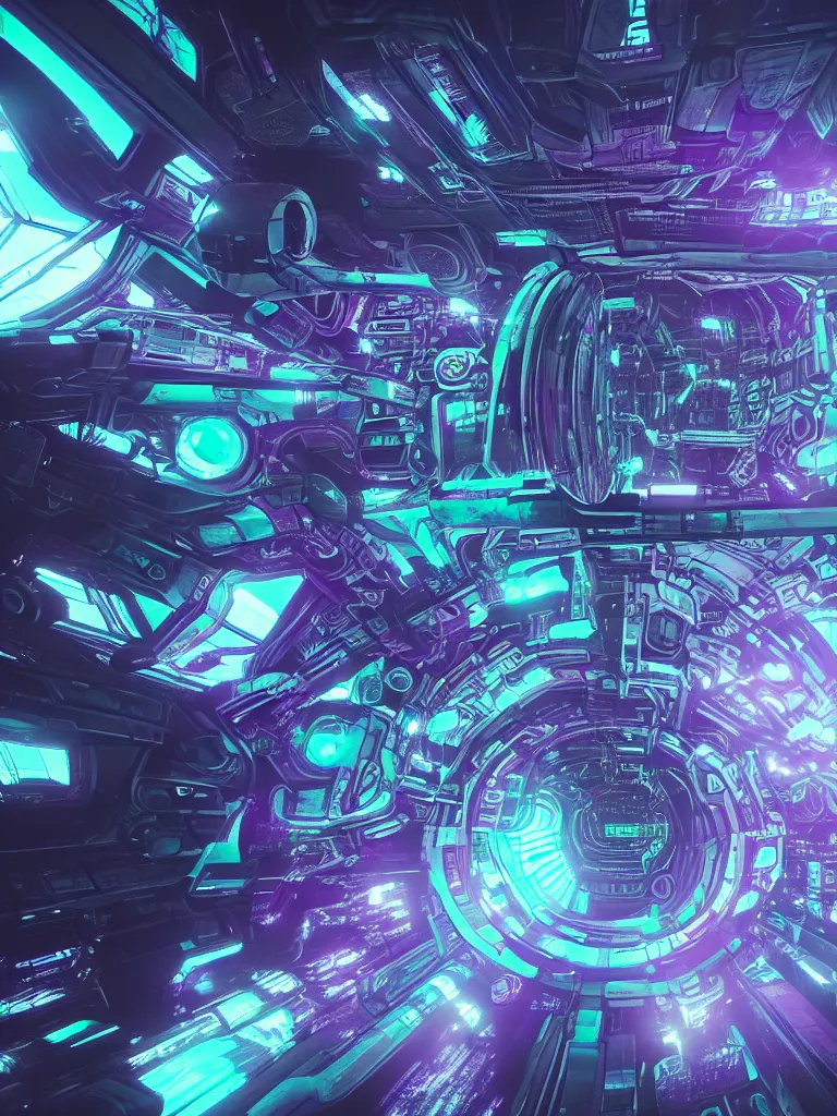 Image similar to Galactic Proxy, glitchy, glitch art, Chromatic aberration, machines clockwork, intricate details, thin lines, nobody feels time 3D art, 4k unreal engine