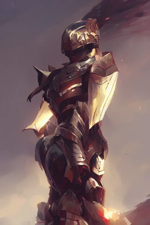 Image similar to Gorgeous armor cataphract by ilya kuvshinov, krenz cushart, Greg Rutkowski, trending on artstation