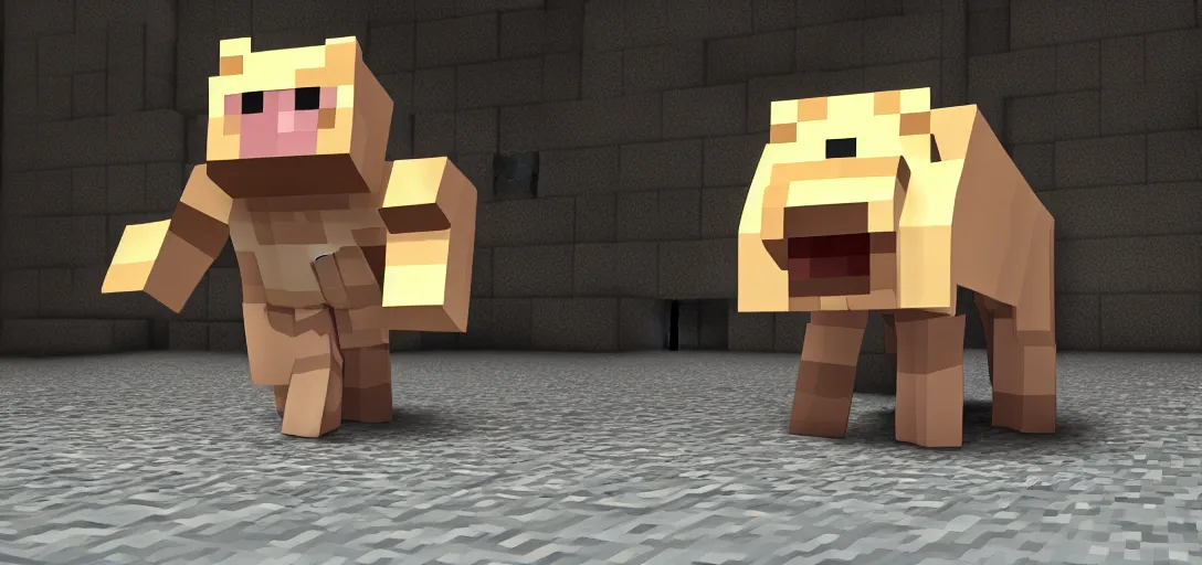 Image similar to a minecraft pig reimagined as a boss in dark souls, dark cinematic, volumetric, realistic, cinematic lighting, ray tracing, unreal engine 5, unreal engine render, octane render, hyper realistic, photo, 8 k