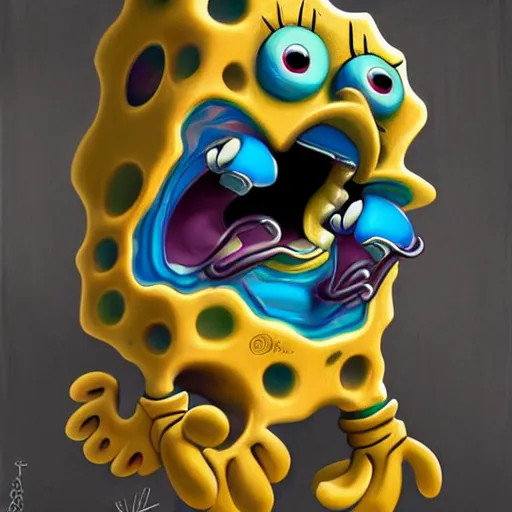 spongebob, intricate, elegant, highly detailed, | Stable Diffusion ...