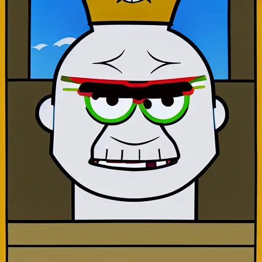 Prompt: Epic portrait of Master Shake from Aqua Teen Hunger Force