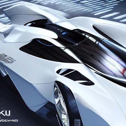 Image similar to a photorealistic futuristic kama - 1 concept car, sharp focus, ultra realistic, ultra high pixel detail, cinematic, intricate, cinematic light, concept art, illustration, art station, unreal engine 8 k w 1 0 2 4