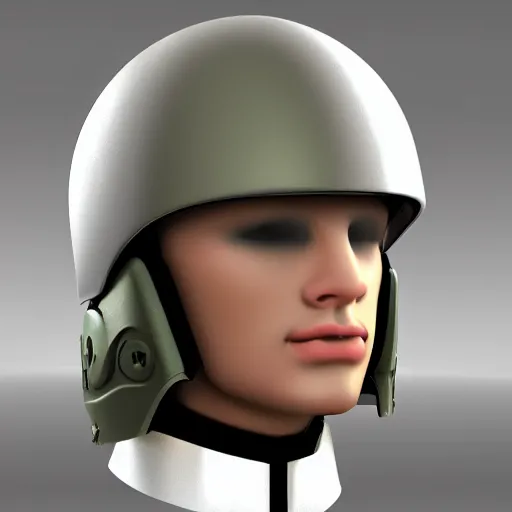 Prompt: futuristic soldier, helmet, suit,