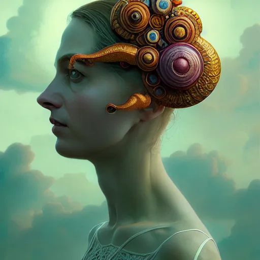Image similar to dreams of infinity, moody : : wes anderson, roger dean, sophie anderson, esao andrews : : ornate, dynamic, particulate, intricate, elegant, highly detailed, rule of third, artstation, smooth, sharp focus, octane render, 3 d