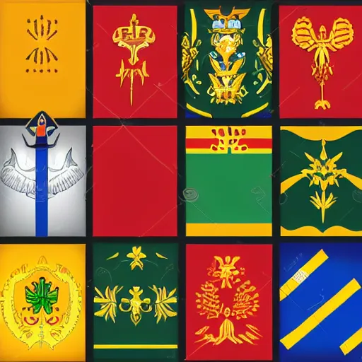 Prompt: detailed character concept with lithuanian flag